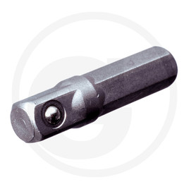 KS Tools 1/4" square adaptor, for bit ratchet spanner 1/4"