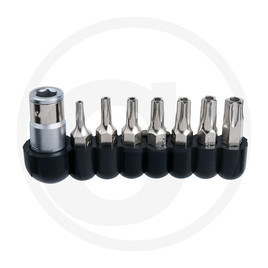 KS Tools CLASSIC 5star bit set, 8pcs,1/4",T10-T40