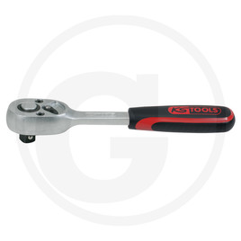 KS Tools 1/4" mini reversible ratchet, 72 teeth