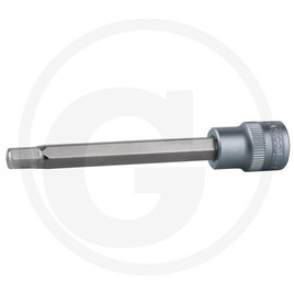 KS Tools Hex bit socket deep, 3/8", 4mm