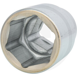KS Tools 1" Sechskant-Stecknuss, kurz, 3.3/8"