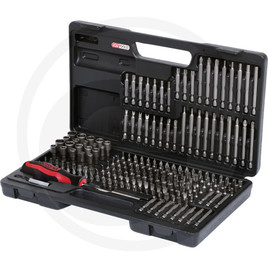 KS Tools 1/4" bit set, 208 pcs.