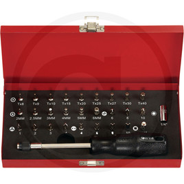 KS Tools CLASSIC security bit set, 29pcs, 1/4"