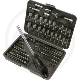 KS Tools 1/4” CLASSIC bit set, 122 pcs.