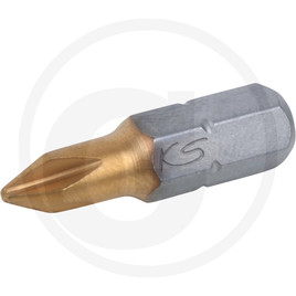 KS Tools 1/4" TiN Bit,25mm,PH1