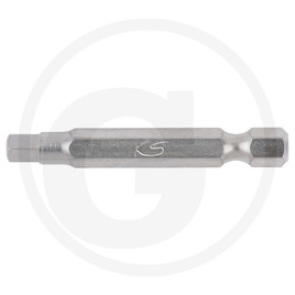 KS Tools 1/4" CLASSIC bit hex, 50mm, 5pcs, 1.5mm