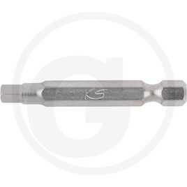 KS Tools 1/4" CLASSIC bit hex, 50mm, 4mm