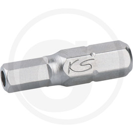 KS Tools 1/4" CLASSIC bit hex tamperproof, 2mm