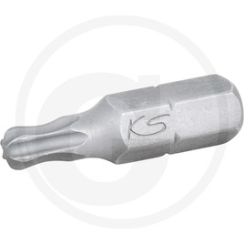 KS Tools 1/4" Bit TX,25mm,with ball end,TX10
