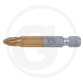 KS Tools 1/4" TiN Bit,50mm,PZ2,5pcs