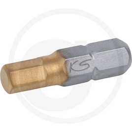 KS Tools 1/4" TIN Bit hex,25mm,2,5mm