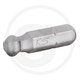 KS Tools 1/4" Bit hex,25mm,with ball end,3/32",5pcs