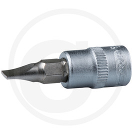 KS Tools 3/ 8' bit slotted socket, 7.0mm