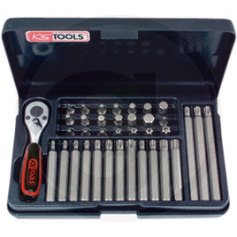 KS Tools CLASSIC bit ratchet set, 37pcs, 10mm