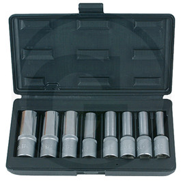 KS Tools 1/2" TX socket set, long, 8 pcs., E10-E24