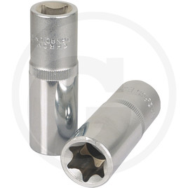 KS Tools 1/2" TX-E socket, long, E10