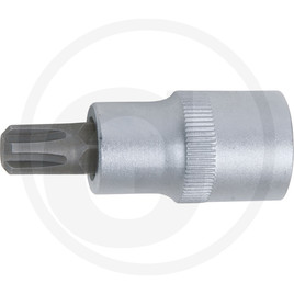 KS Tools Bit socket for RIBE® screws, M10, length 55 mm