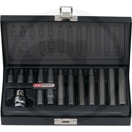 KS Tools 10mm CLASSIC bit set hex, 15pcs