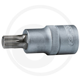 KS Tools 1/2" Bit-Stecknuss XZN, M4, 55 mm