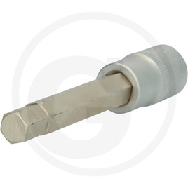 KS Tools 1/2" Bit-Stecknuss Innensechskant, lang, 11 mm