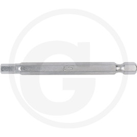 KS Tools 1/4" CLASSIC bit hex, 75mm, 2.5mm
