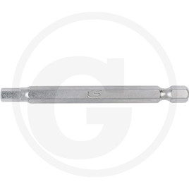 KS Tools 1/4" CLASSIC bit hex, 75mm, 3mm