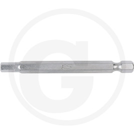 KS Tools 1/4" CLASSIC bit hex, 75mm, 6mm