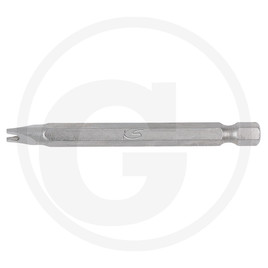 KS Tools 1/4" CLASSIC bits security slot,75mm,6mm