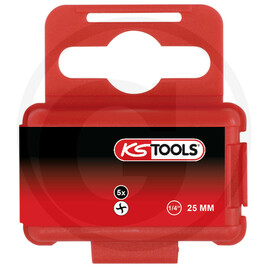 KS Tools 1/4" Bit Torq-Set®, 25mm, 1/4", 5er Pack
