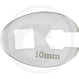 KS Tools 3/8" Crawfoot wrench, hexagonal,10mm