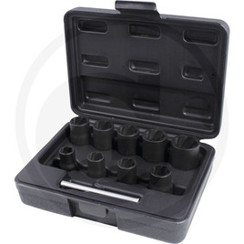 KS Tools Twist socket set, 10pcs, 3/8", 10-19mm