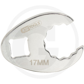 KS Tools CHROME+ crowfoot wrench 12pt, 3/8", 10mm