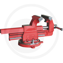 KS Tools Vise incl. swiveling base 125 mm