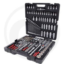 KS Tools 1/4"+3/8"+1/2" socket wrench set