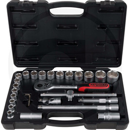 KS Tools 1/2" socket wrench set, 28 pcs.