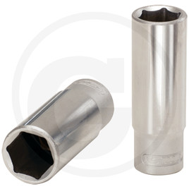 KS Tools 1/ 2" hexagon socket, long, 19mm