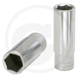 KS Tools 1/2 CLASSIC Sechskant-Stecknuss, lang, 9mm