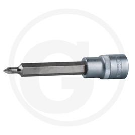 KS Tools 1/ 2" bit socket, long, PZ2
