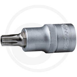 KS Tools 1/ 2" Bit Socket TX w. Bore, TB10