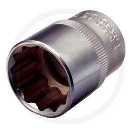 KS Tools 1/ 2" twelve-sided socket, 3/ 8'