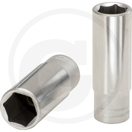 KS Tools 1/ 4" hexagon socket, long, 13mm
