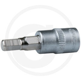 KS Tools 1/4" Bit-Stecknuss Innensechskant, 10mm