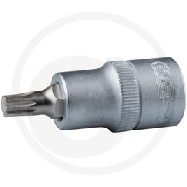 KS Tools 1/ 4" bit socket XZN, M4