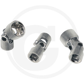KS Tools CLASSIC hex socket+uni joint, 3/8", 10mm