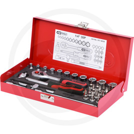 KS Tools 1/4" CLASSIC socket wrench set, 30 pcs.
