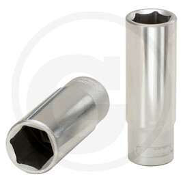 KS Tools 3/8" Sechskant-Stecknuss, lang, 6 mm