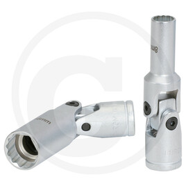 KS Tools 3/8" 12-kant-Stecknuss mit Gelenk, 12mm