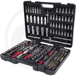 KS Tools 1/4" + 3/8" + 1/2" CHROMEplus Steckschlüssel-Satz,