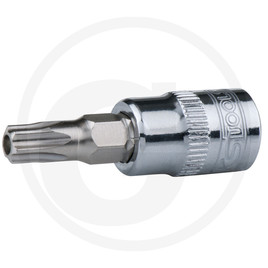 KS Tools CHROME+ TX bit socket, 1/4", TB40