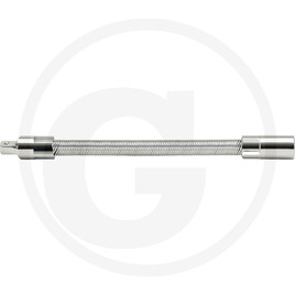 KS Tools CHROME+ flexible extension, 1/4", 150mm